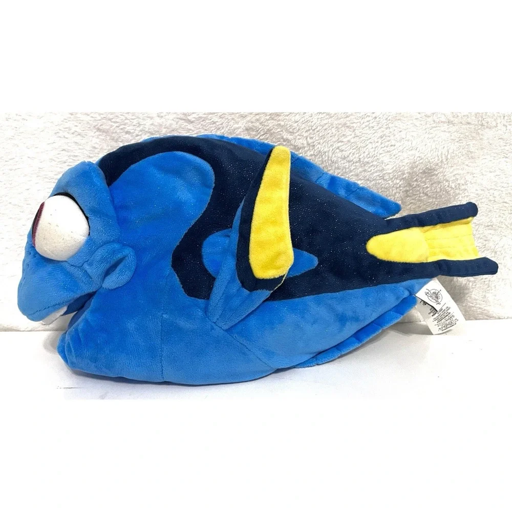 Disney Store Pixar Finding Dory Stuffed Animal Plush Blue Fish Large Nemo